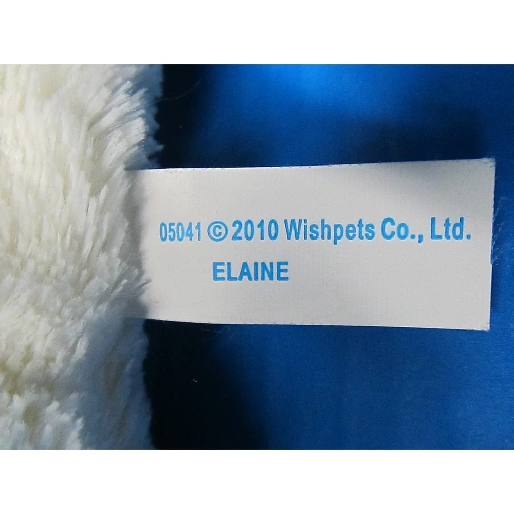 Wishpets Plush Eco Friendly Elaine the Cream Seal Stuffed Animal 22